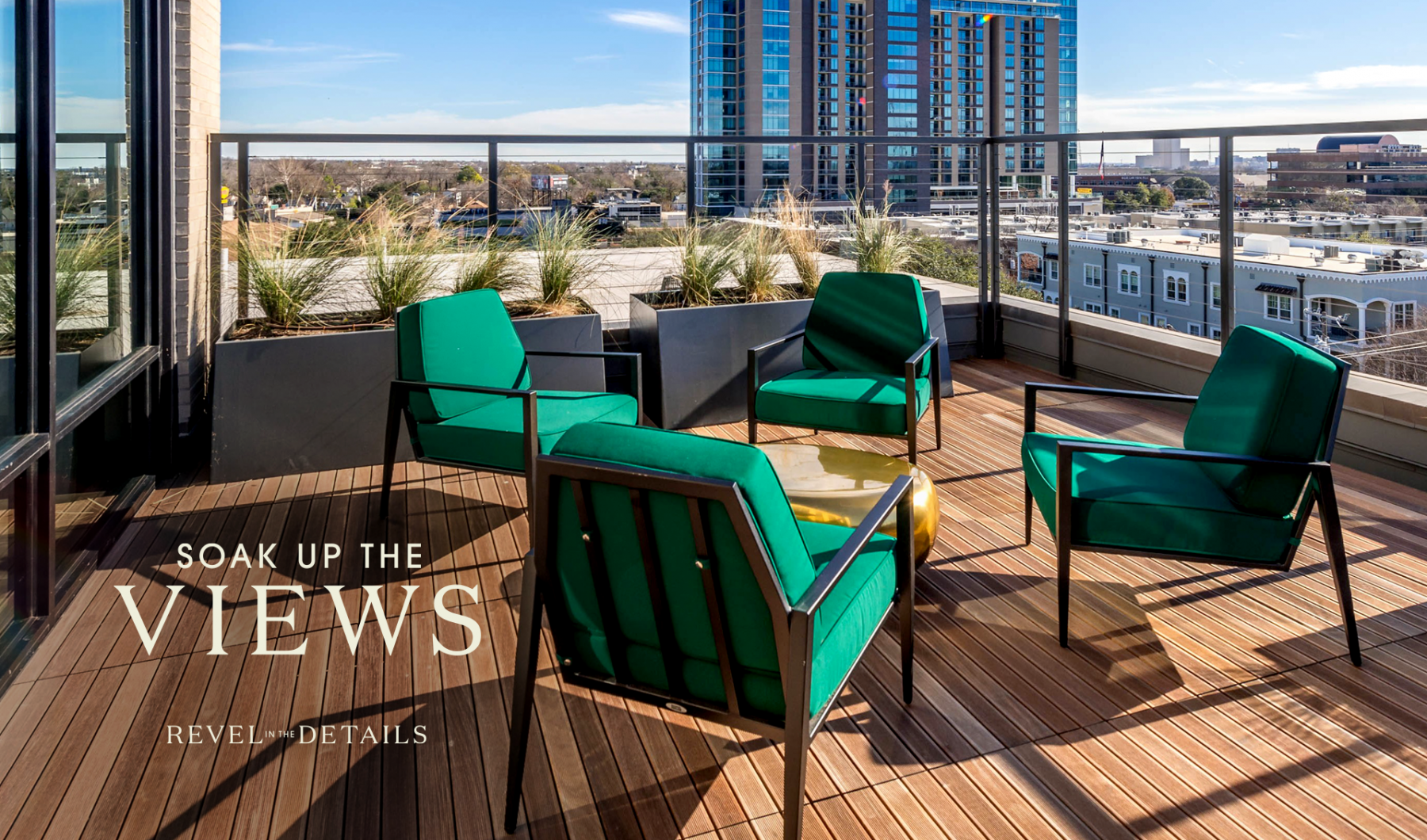 Soak up the views Soak up the views