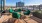 social seating areas on rooftop terrace with city views